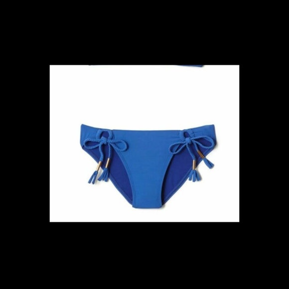 NEW Robin‎ Piccone Ava Loop Tie Side Hipster Bikini Bottom [SZ Small ] - Picture 2 of 10
